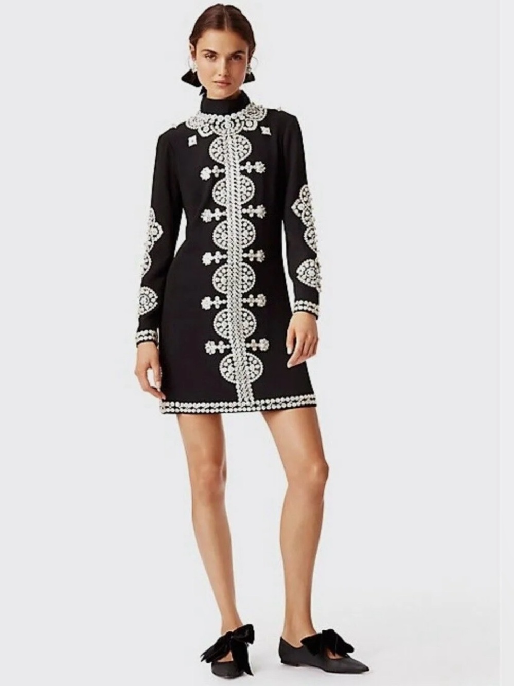 Tory Burch Sylvia Beaded Dress Size 8